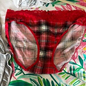 Victoria secret XL panties red